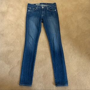 Ag Adriano Goldschmeid The Legging Super Skinny medium wash denim jeans